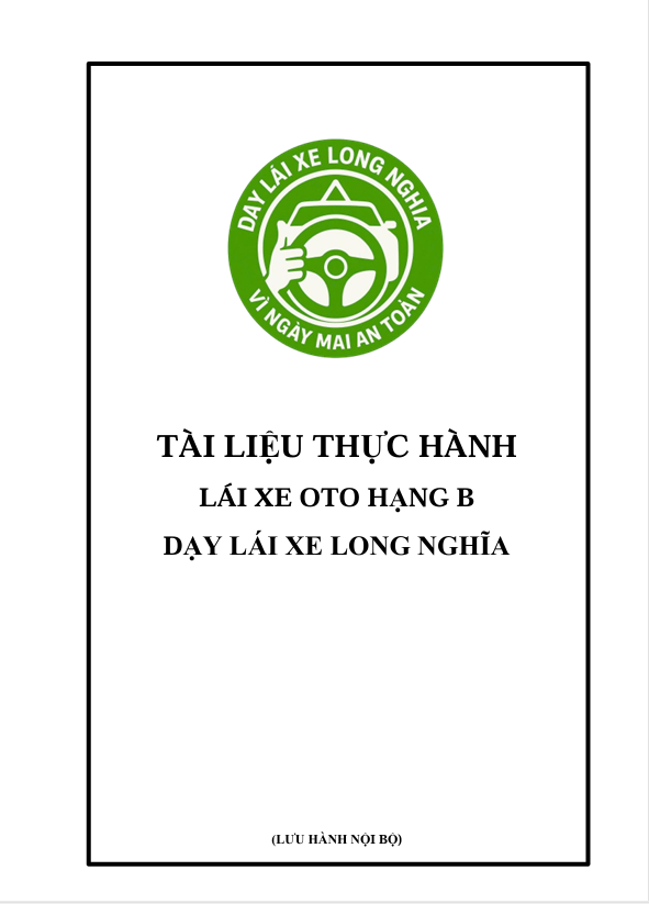 TÀI LIỆU THỰC HÀNH LÁI XE ÔTÔ HẠNG B