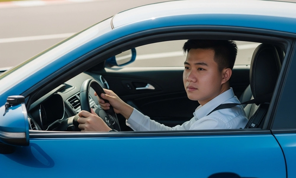 Cách tôi đạt điểm tuyệt đối bằng lái xe B2 dù trượt thi thử